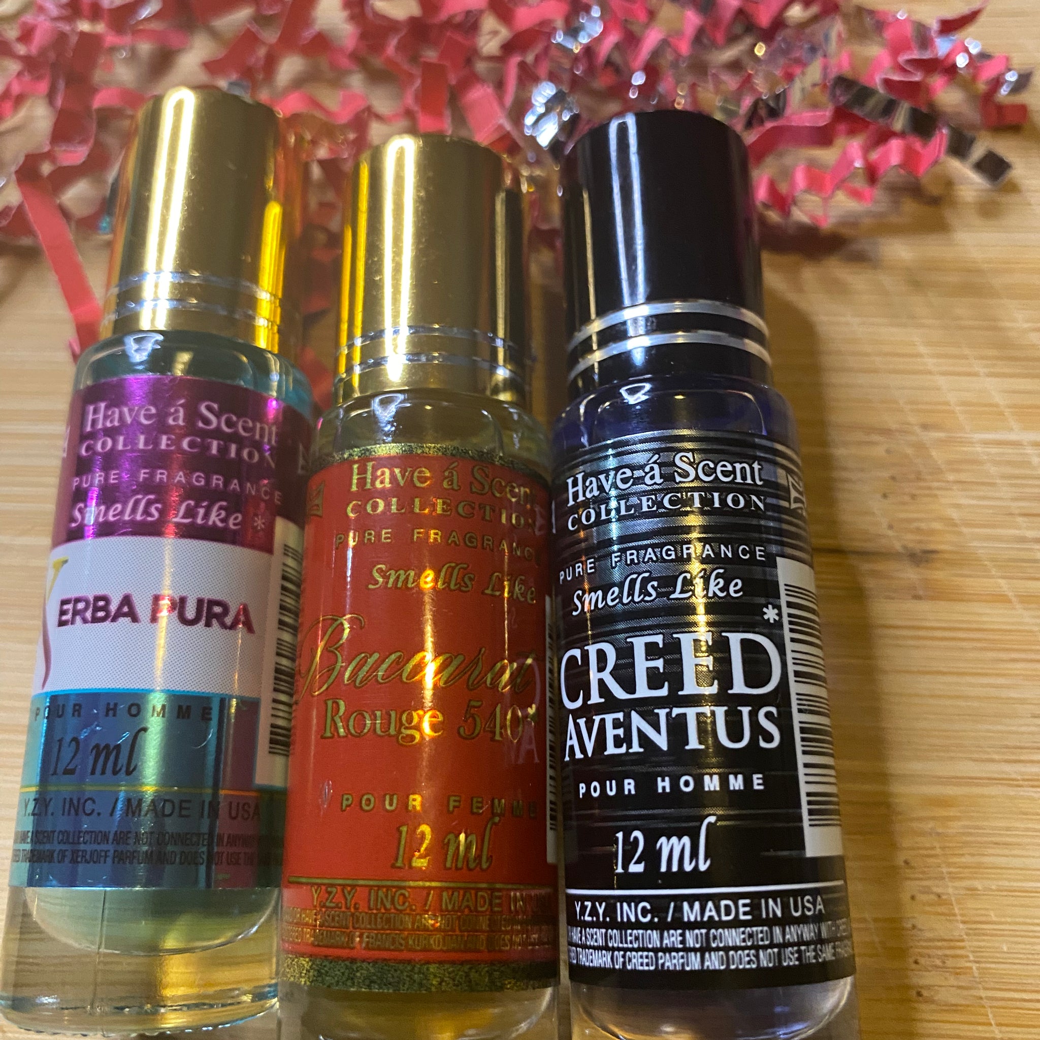Lovely Body Perfume Oils